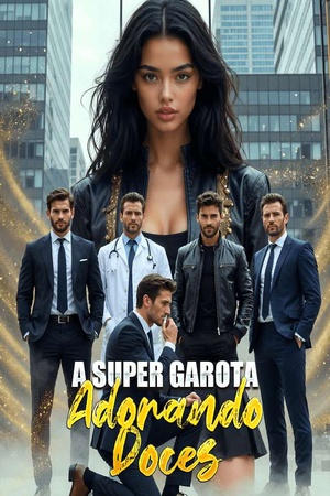 A Super Garota Adorando Doces