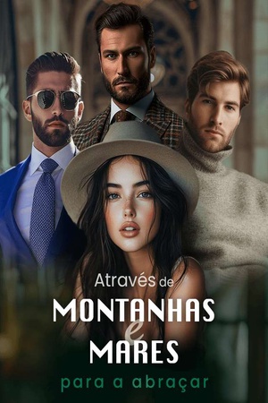 Capa de Através de montanhas e mares para a abraçar